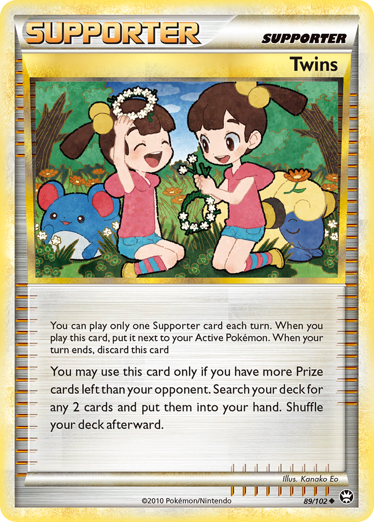Twins (89/102) [HeartGold & SoulSilver: Triumphant] | Good Games North