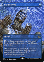 Brainstorm (Borderless) [Double Masters] | Good Games North
