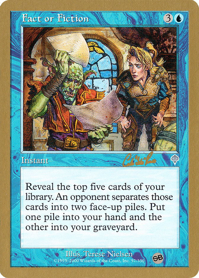 Fact or Fiction (Carlos Romao) (SB) [World Championship Decks 2002] | Good Games North