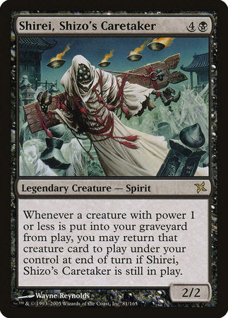 Shirei, Shizo's Caretaker [Betrayers of Kamigawa] | Good Games North