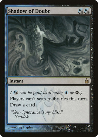 Shadow of Doubt [Ravnica: City of Guilds] | Good Games North