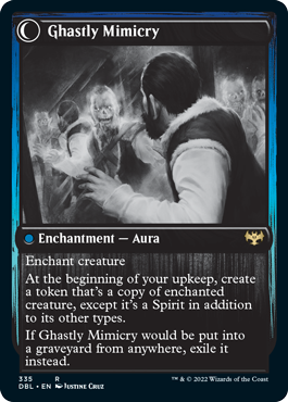 Mirrorhall Mimic // Ghastly Mimicry [Innistrad: Double Feature] | Good Games North
