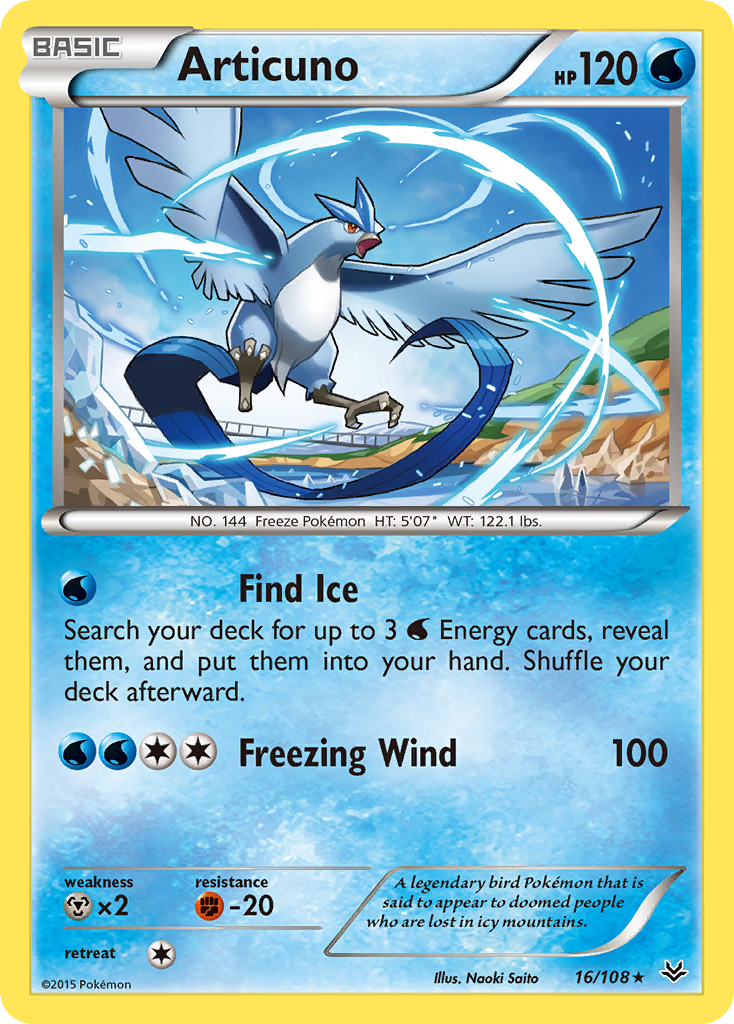 Articuno (16/108) [XY: Roaring Skies] | Good Games North
