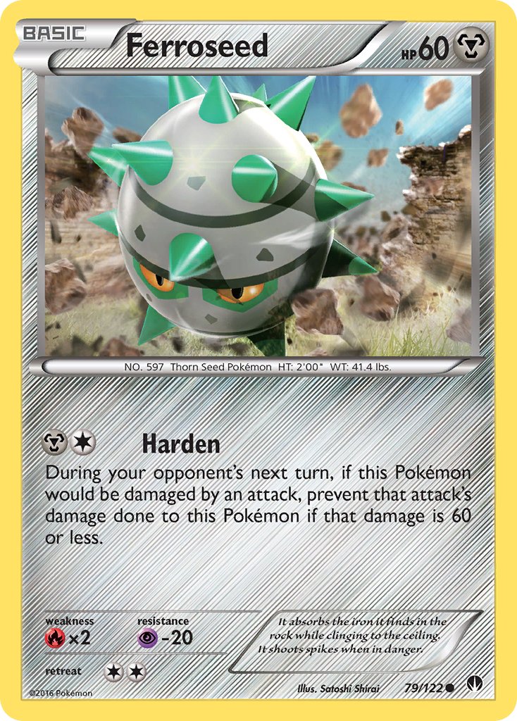 Ferroseed (79/122) [XY: BREAKpoint] | Good Games North