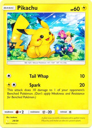 Pikachu (29/30) [Sun & Moon: Trainer Kit - Alolan Raichu] | Good Games North
