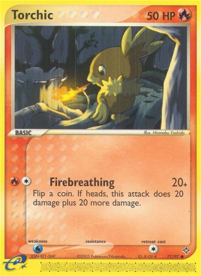 Torchic (77/97) [EX: Dragon] | Good Games North