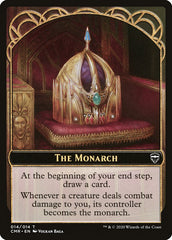Horror // The Monarch Token [Commander Legends Tokens] | Good Games North
