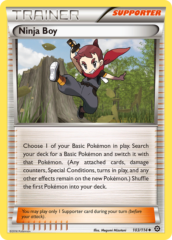 Ninja Boy (103/114) [XY: Steam Siege] | Good Games North