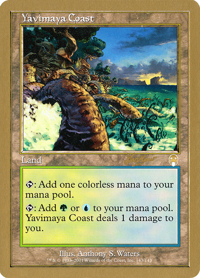 Yavimaya Coast (Sim Han How) [World Championship Decks 2002] | Good Games North
