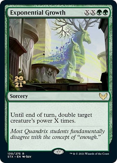 Exponential Growth [Strixhaven: School of Mages Prerelease Promos] | Good Games North