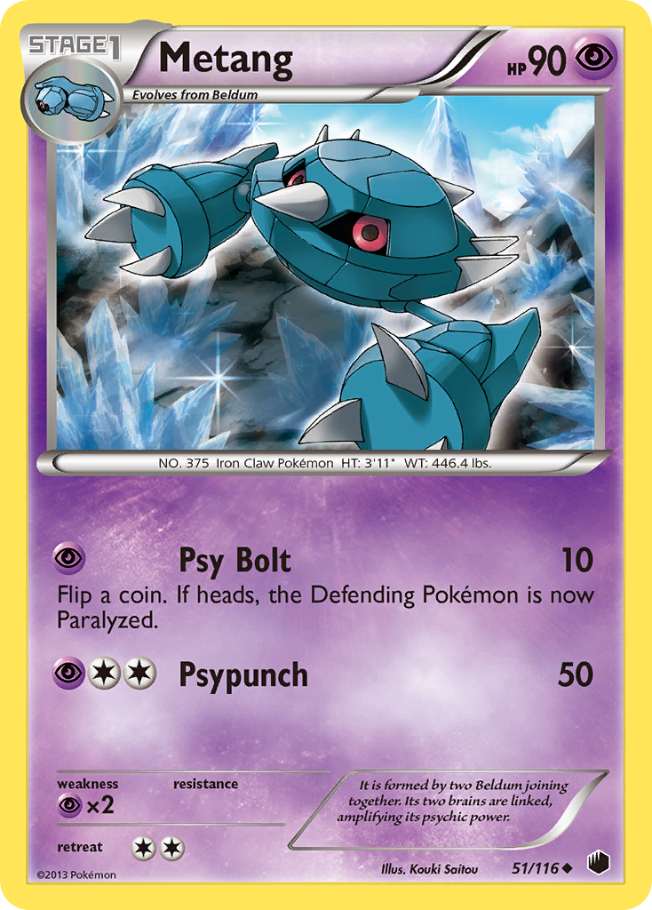 Metang (51/116) [Black & White: Plasma Freeze] | Good Games North