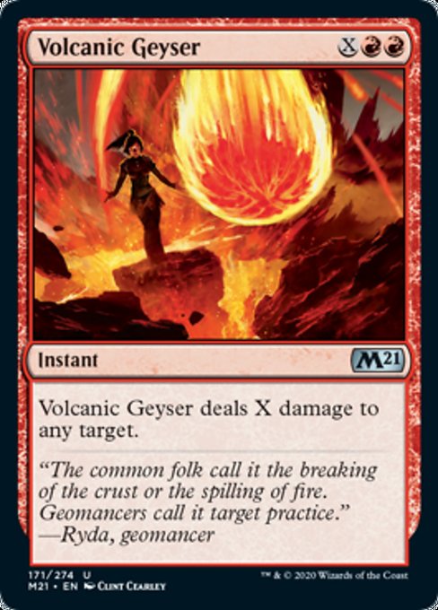Volcanic Geyser [Core Set 2021] | Good Games North