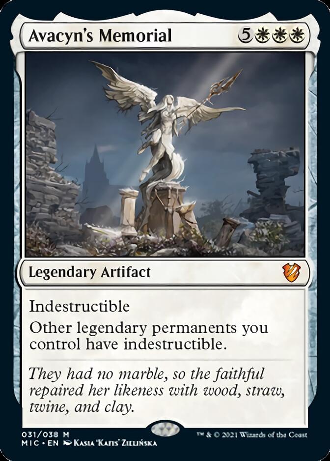 Avacyn's Memorial [Innistrad: Midnight Hunt Commander] | Good Games North