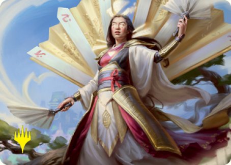 Imperial Subduer Art Card (Gold-Stamped Signature) [Kamigawa: Neon Dynasty Art Series] | Good Games North