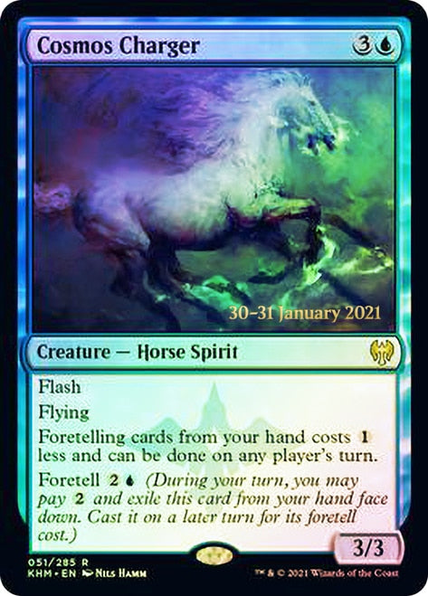 Cosmos Charger  [Kaldheim Prerelease Promos] | Good Games North