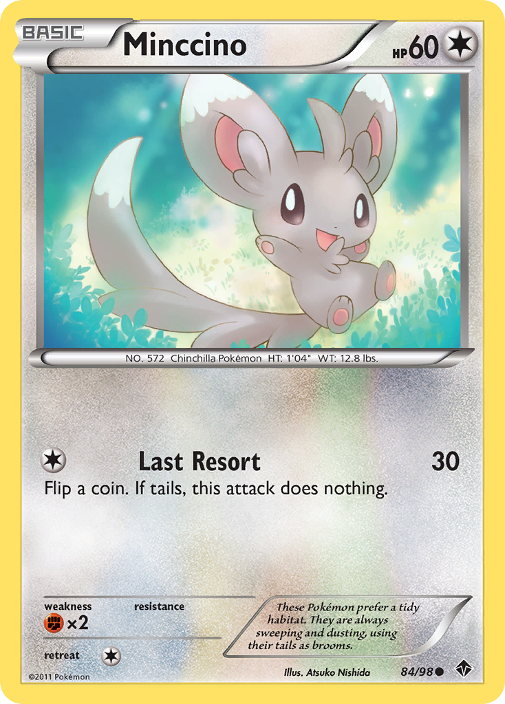 Minccino (84/98) [Black & White: Emerging Powers] | Good Games North
