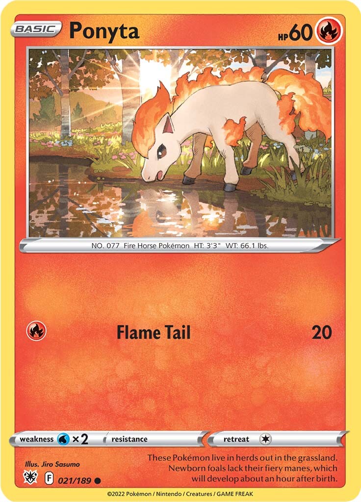 Ponyta (021/189) [Sword & Shield: Astral Radiance] | Good Games North