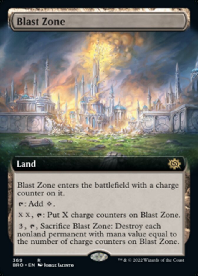 Blast Zone (Extended Art) [The Brothers' War] | Good Games North