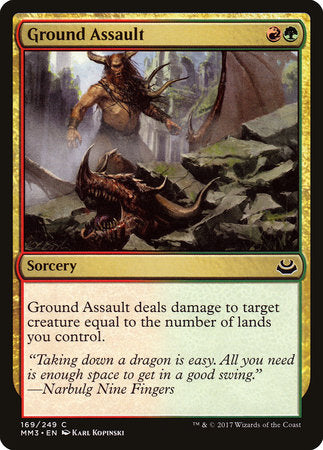 Ground Assault [Modern Masters 2017] | Good Games North