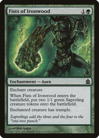 Fists of Ironwood [Commander 2011] | Good Games North