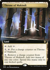 Throne of Makindi (Extended Art) [Zendikar Rising] | Good Games North
