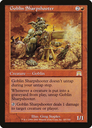 Goblin Sharpshooter [Onslaught] | Good Games North