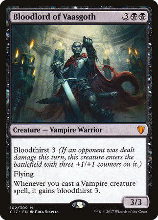 Bloodlord of Vaasgoth [Commander 2017] | Good Games North