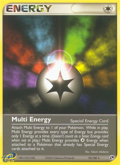 Multi Energy (93/100) [EX: Sandstorm] | Good Games North
