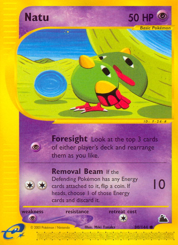 Natu (80/144) [Skyridge] | Good Games North