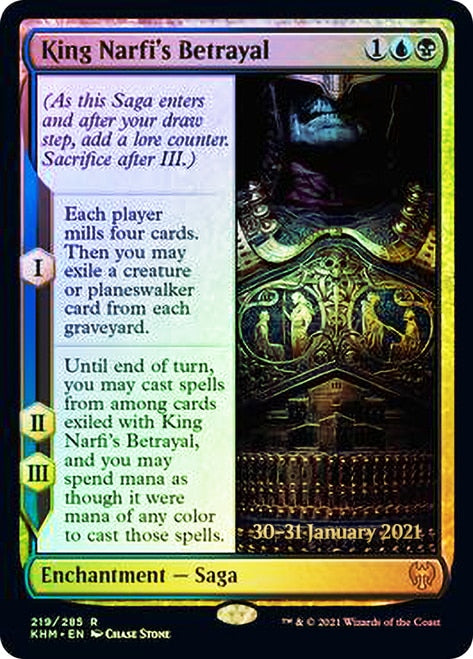 King Narfi's Betrayal [Kaldheim Prerelease Promos] | Good Games North
