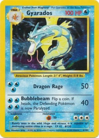 Gyarados (6/102) [Base Set Unlimited] | Good Games North