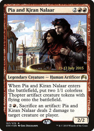 Pia and Kiran Nalaar [Magic Origins Promos] | Good Games North