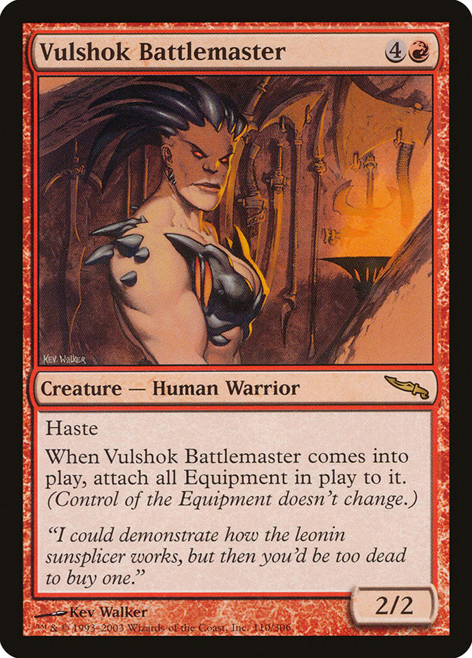 Vulshok Battlemaster [Mirrodin] | Good Games North