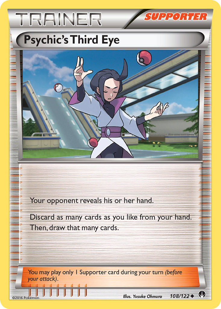 Psychic's Third Eye (108/122) [XY: BREAKpoint] | Good Games North