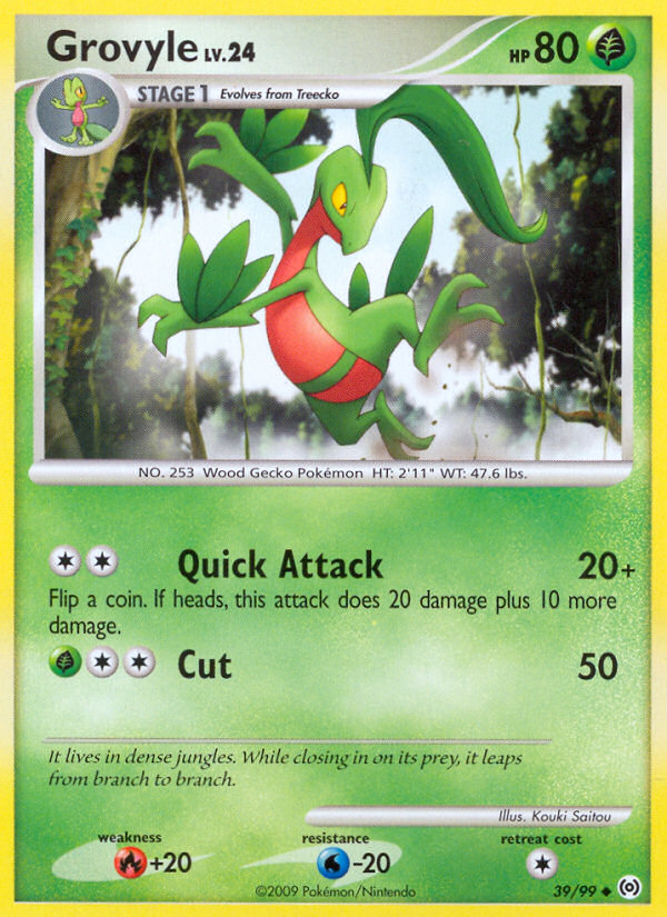 Grovyle (39/99) [Platinum: Arceus] | Good Games North