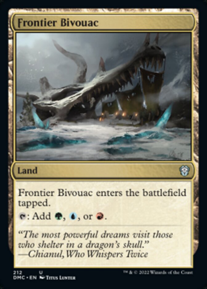 Frontier Bivouac [Dominaria United Commander] | Good Games North