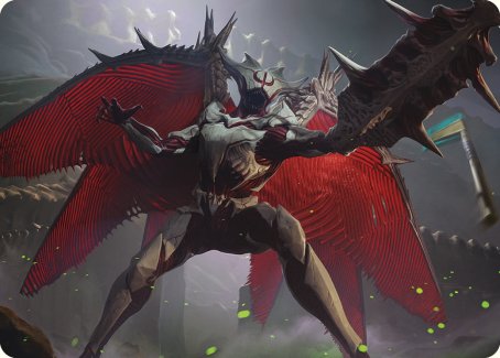 Phyrexian Vindicator Art Card [Phyrexia: All Will Be One Art Series] | Good Games North