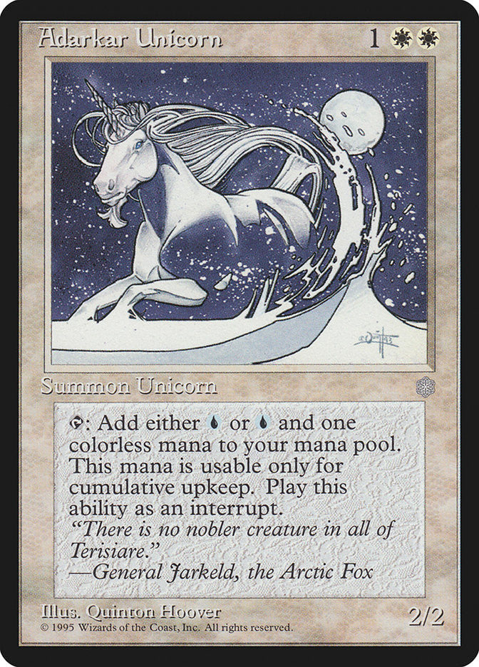 Adarkar Unicorn [Ice Age] | Good Games North