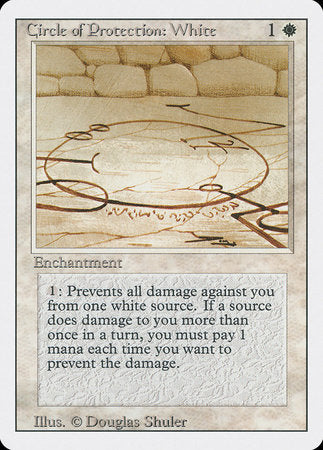 Circle of Protection: White [Revised Edition] | Good Games North