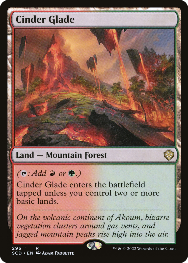 Cinder Glade [Starter Commander Decks] | Good Games North