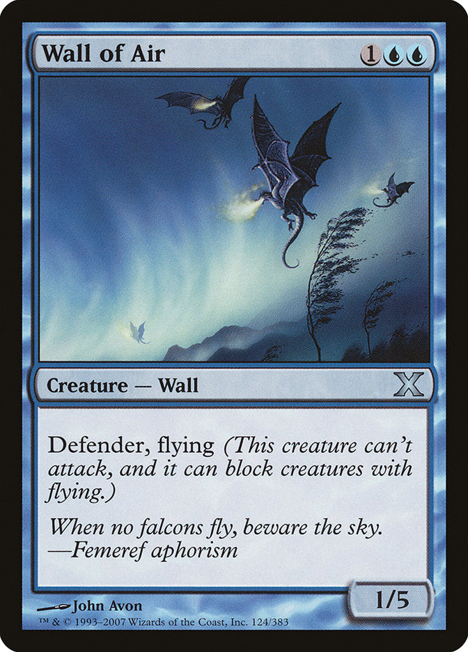 Wall of Air [Tenth Edition] | Good Games North