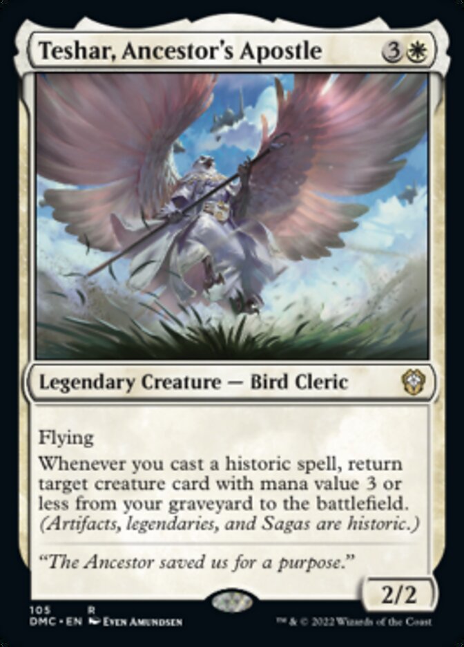 Teshar, Ancestor's Apostle [Dominaria United Commander] | Good Games North