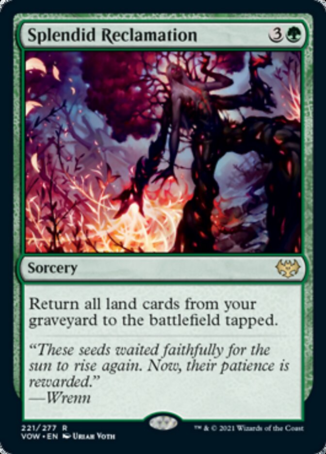 Splendid Reclamation [Innistrad: Crimson Vow] | Good Games North
