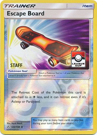 Escape Board (122a/156) (League Promo Staff) [Sun & Moon: Ultra Prism] | Good Games North