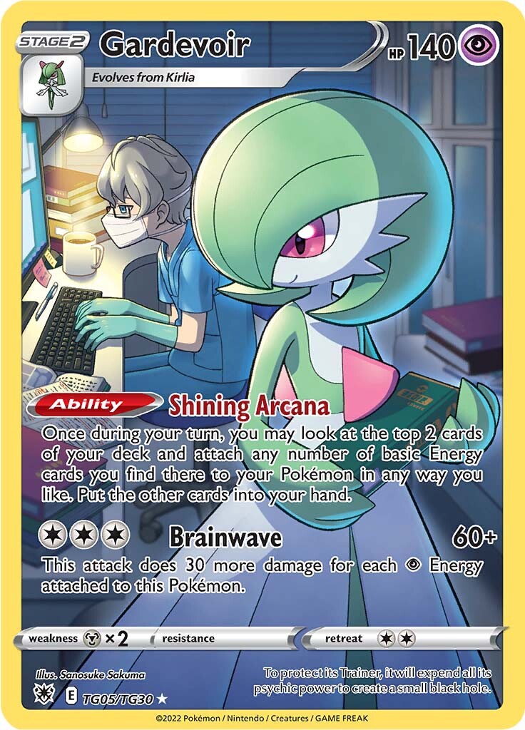 Gardevoir (TG05/TG30) [Sword & Shield: Astral Radiance] | Good Games North