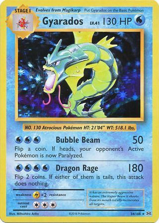 Gyarados (34/108) [XY: Evolutions] | Good Games North