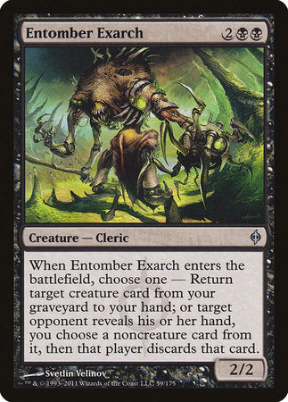 Entomber Exarch [New Phyrexia] | Good Games North