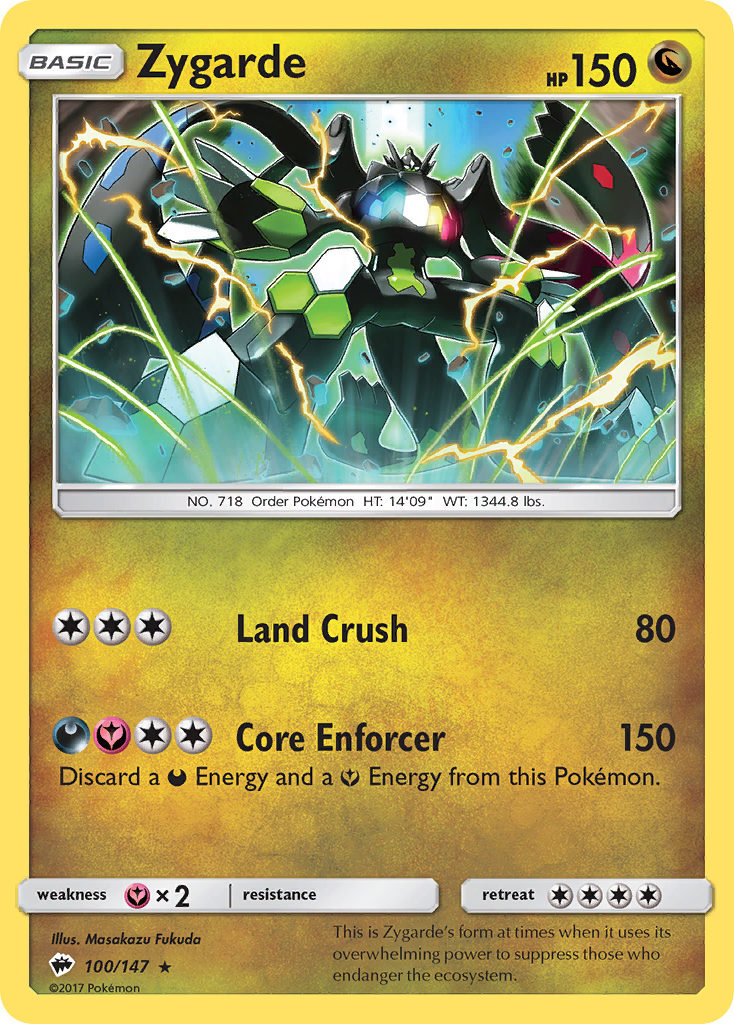 Zygarde (100/147) [Sun & Moon: Burning Shadows] | Good Games North