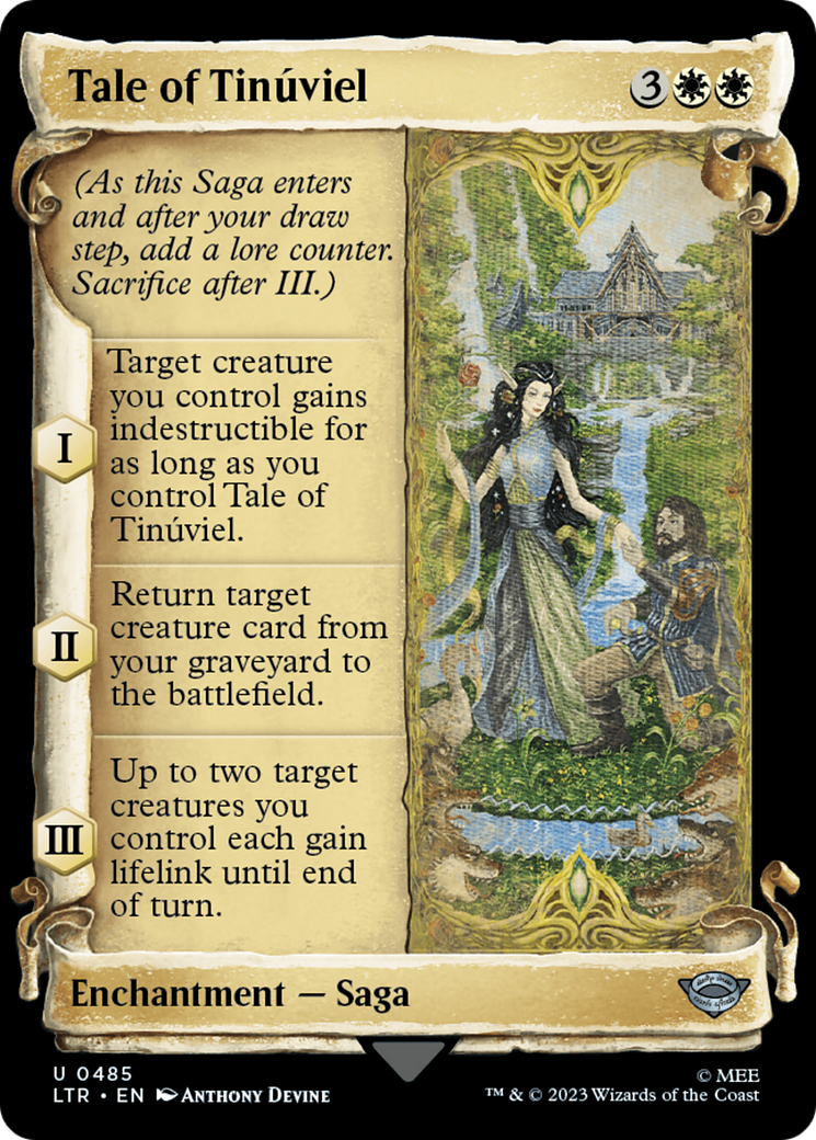 Tale of Tinuviel [The Lord of the Rings: Tales of Middle-Earth Showcase Scrolls] | Good Games North
