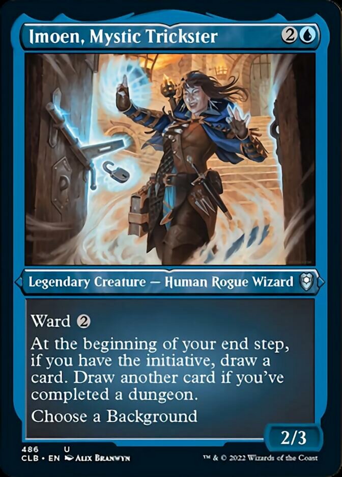 Imoen, Mystic Trickster (Foil Etched) [Commander Legends: Battle for Baldur's Gate] | Good Games North